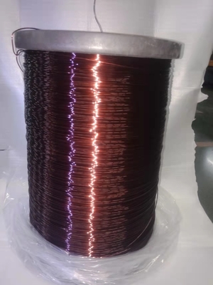 Ultra-fine Enameled Wires 0.15mm Polyesterimide Enameled Round Copper Wires with Self Bonding Layer.