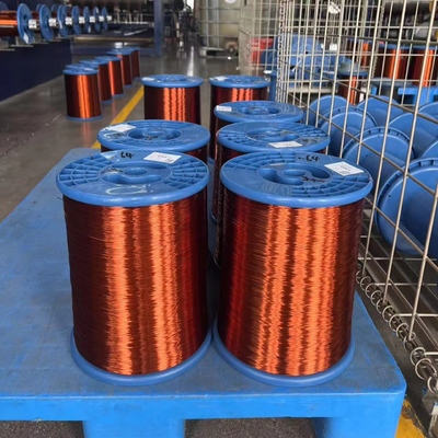 0.25mm-6.00mm Enamelled Copper Winding Wire Natural Solid Insulated Copper Power Cable Wire