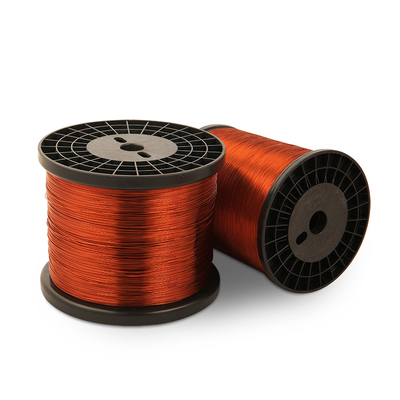 0.1mm UEW  EIW/AIW Original Submersible Enamelled Copper Winding Coil Wires Roll Export for Motor Transformer