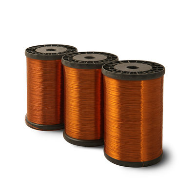 0.1mm UEW  EIW/AIW Original Submersible Enamelled Copper Winding Coil Wires Roll Export for Motor Transformer