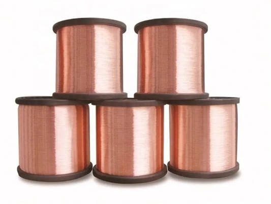 0.115mm 0.2mm 0.4mm 0.5mm Copper Clad Aluminum Magnesium CCAM Bare Wire for Cable